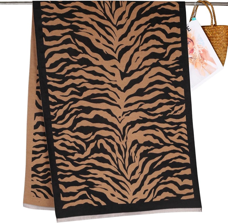 EXTREE Scarfs for Women Pashmina Silky Shawl Wrap for Evening Dressing Blanket Open Front Poncho Cape - Image 4